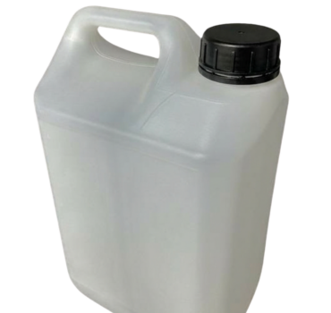 GARRAFA HDPE 5L. CON TAPÓN SEGURIDAD