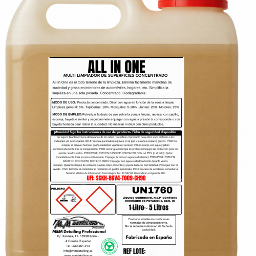 ALL IN ONE CONCENTRADO 5L.