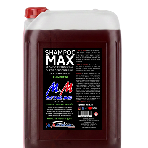 SHAMPOO MAX 25L.