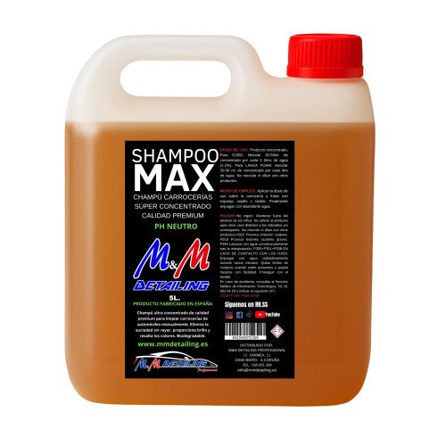 SHAMPOO MAX 5L.