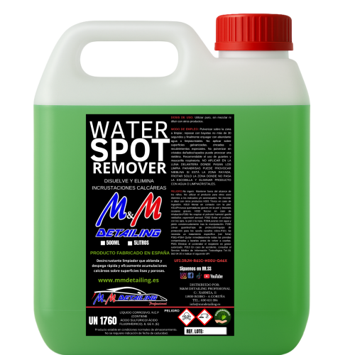 WATER SPOT REMOVER 5L.