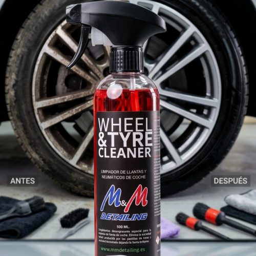 WHEEL&TYRE CLEANER 500ML.